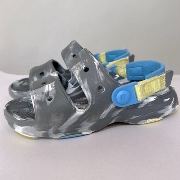 CROCS Other - CROCS Classic All Terrain Sandals, Grey Tie Dye Marble, open toe, unisex size 13